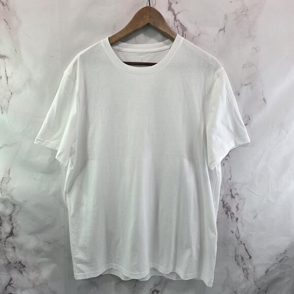 Everlane T Shirt Mens XL White Short Sleeve Crew Organic Cotton Premium - Picture 2 of 10